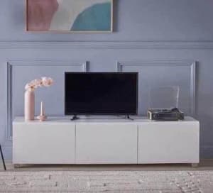 NEW IN BOX Verona white gloss Tv lowline entertainment unit 💵Afterpay