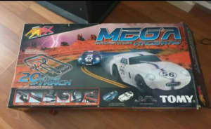 Rare Afx Tomy - Mega Slot Car Competition Raceway - 20 Metres Of Track