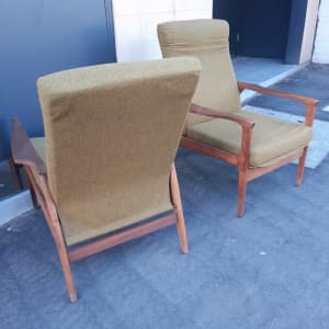 Vintage retro armchairs Cooks Hill Newcastle Area Preview