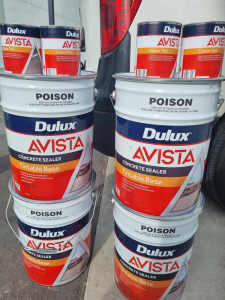 Dulux Avista Concrete Sealer 20L With Color Fresh, Sealed & Cheap