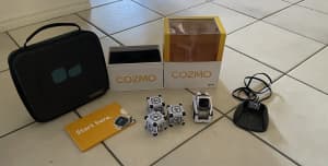 Anki cozmo robot with carrying case, cubes, charger in original box