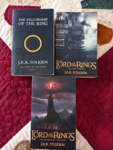 THE LORD OF THE RINGS TRILOGY by J R R Tolkien