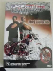 DVD : AMERICAN CHOPPER BLACK WIDOW BIKE