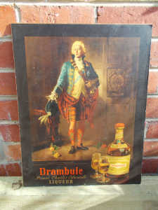Vintage Drambuie Prince Charles Advertising Poster