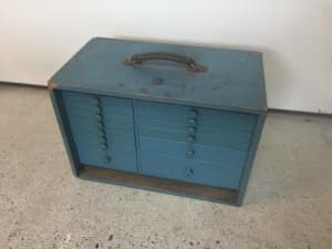 Antique Dental Cabinet Portable