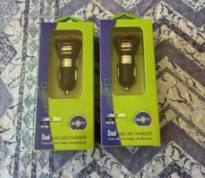 2 x Dual USB Charger ($15 for both)