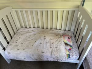 Boori Cot with adjustable side (baby to toddler)