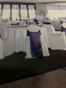 Chair Covers Black and White
