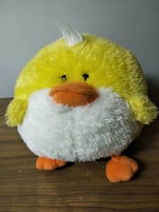 Soft Chicken toy. Easter soft cuddly toy.