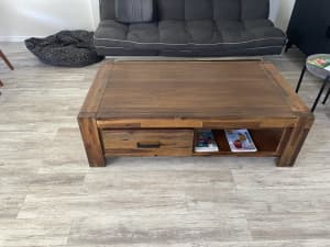 Silverwood coffee table and lamp tables