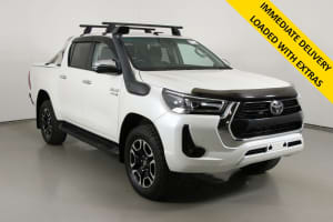 2020 Toyota Hilux GUN126R Facelift SR5 (4x4) White 6 Speed Automatic Double Cab Pick Up