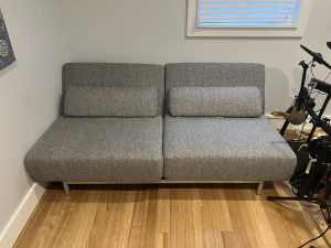 Divano Couchbed 2 in 1 Rotational Chairs