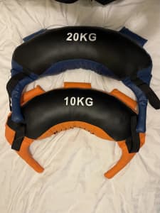 2 Dangerously Fit Bulgarian sand bags 