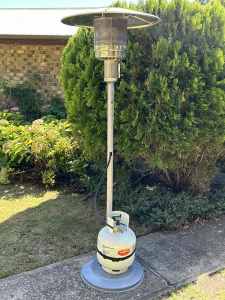 Outdoor heater gas with 8.5kg bottle