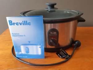 Breville Slow Cooker 5Litre $30 Neg