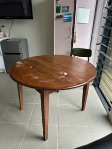 Table - wooden and extends