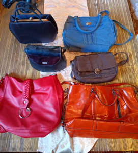 Handbags assorted 