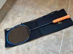 Badminton Racquet Li-Ning 3D Calibar X Combat, lining, racket, n yonex