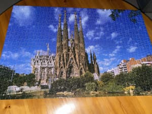 3 x 1,000 Piece TOMAX Jigsaw Puzzles 