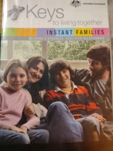 Keys To Living Together Series. INSTANT FAMILIES. Booklet and DVD.