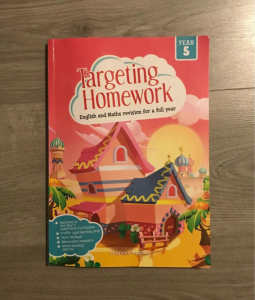 Targeting Homework English and Maths student workbook for year 5