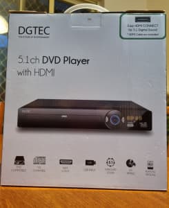 DVD player with HDMI