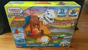 Thomas & Friends Take-n-Play Roaring Dino Run BNIB