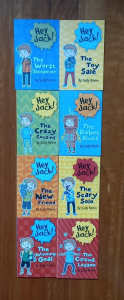 8 x Hey Jack! book collection 