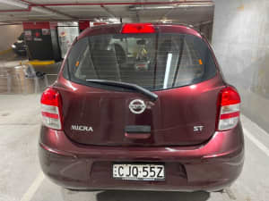 2012 Nissan Micra St 4 Sp Automatic 5d Hatchback