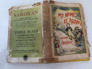 VINTAGE MY NAME IS ARAM BOOK BY WILLIAM SAROYAN - 1940 - COLLECTORS