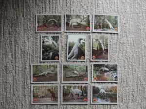 12 x dinosaur postcard collection