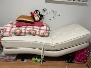 Free! Must pick up today. Great condition adjustable single bed
