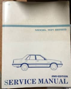 Nissan Skyline R31 Workshop Manual. Melb