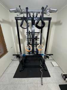 Ironmaster 2000 Smith Machine and Bench - Full GYM inc attachments