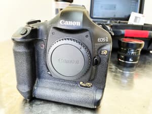 Canon DSLR - EOS 1 Ds Mark III 21mp with lenses and accessories