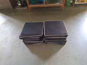 Seat cushions to suit 8 person setting.