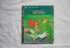 A Little Golden Book - 1989 Walt Disneys The Little Mermaid - 105-82