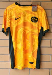 Matildas / Socceroos Australian soccer jerseys, new with tags 