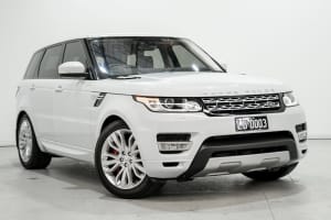 2016 Land Rover Range Rover LW MY16.5 Sport 3.0 SDV6 HSE White 8 Speed Automatic Wagon