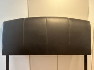 Leather Bed Head (adjustable height) Queen size