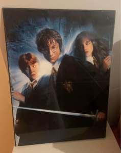 Harry Potter Mounted Wooden Wall Print
