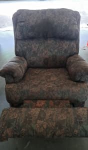 Free Floral recliner chair