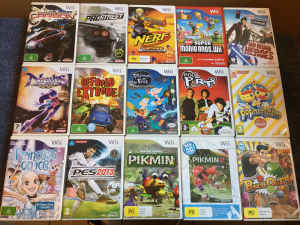 Wii Games 4of5 Punch Out Mario Rayman Sonic etc