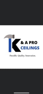 K&A pro ceilings no job to big or small 