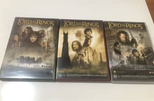 Lord of the Rings dvd set