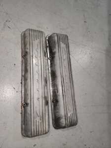 Sbc chev 283 327 engine alloy valve covers 