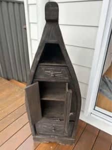 Timber Boat/ Small Cabinet