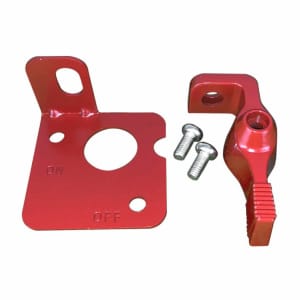 Battery Master Switch Lever Lock Red