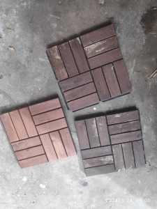 Ikea wooden tiles