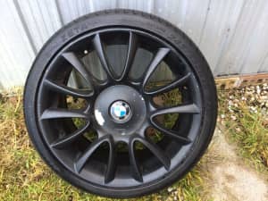BMW WHEELS and TYRES - NEW, STAGGERED